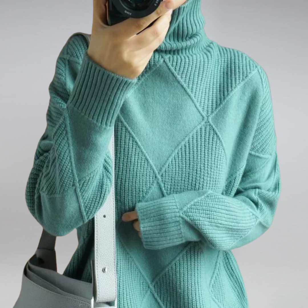 Van Delft Mode® | Trui Met Col