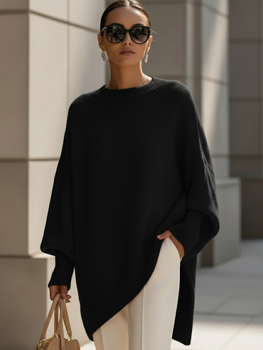 Van Delft Mode® | Oversized Lange Modieuze Trui