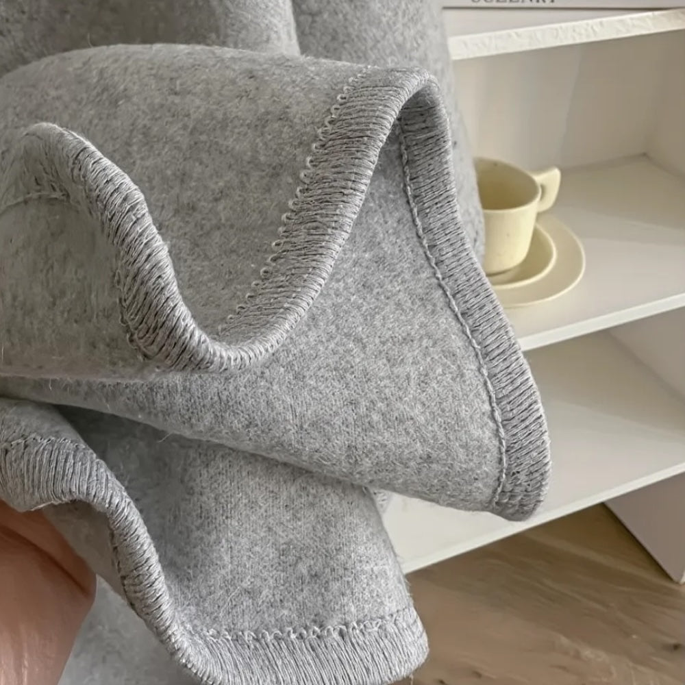 Van Delft Mode® | Comfortabele poncho met franjes (TIJDELIJK 1+1 GRATIS!)