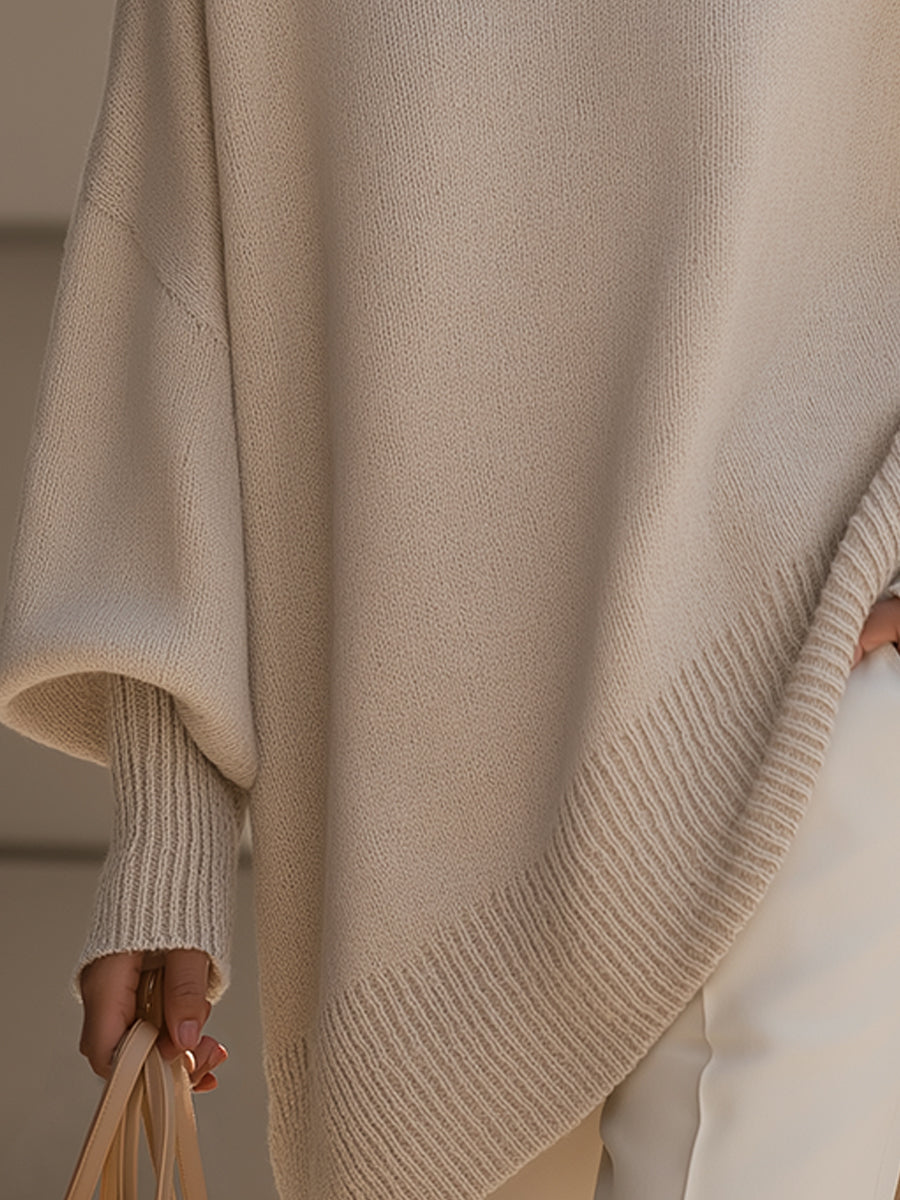 Van Delft Mode® | Oversized Lange Modieuze Trui