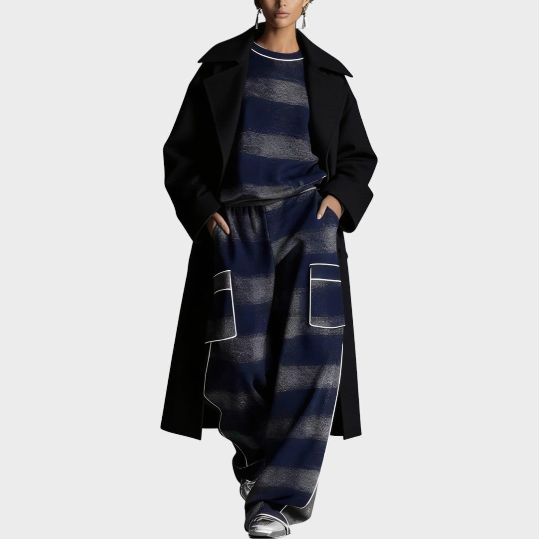 Van Delft Mode® | Jersey- en Broekset met ultiem comfort en flatterende look voor dagelijks en reizen