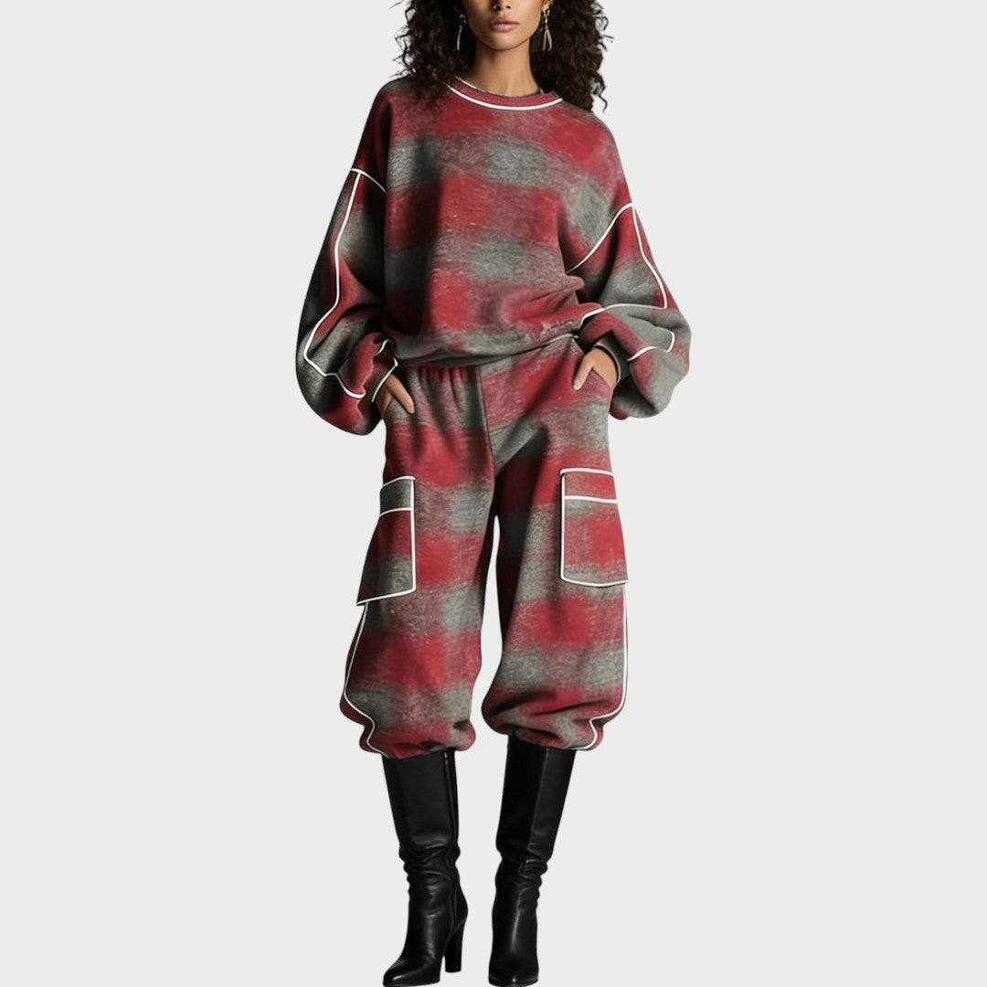 Van Delft Mode® | Jersey- en Broekset met ultiem comfort en flatterende look voor dagelijks en reizen