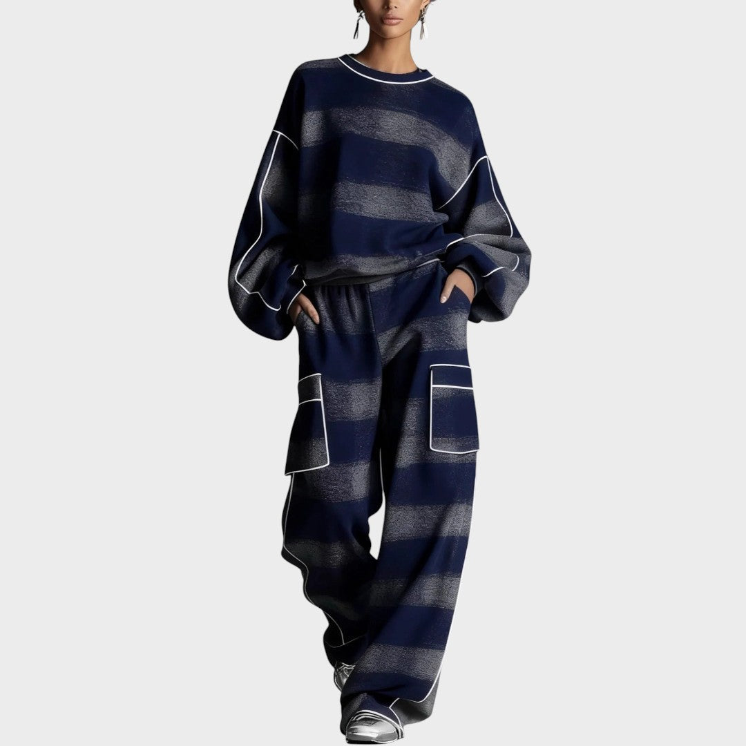 Van Delft Mode® | Jersey- en Broekset met ultiem comfort en flatterende look voor dagelijks en reizen