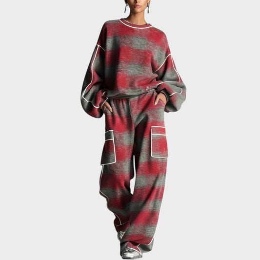 Van Delft Mode® | Jersey- en Broekset met ultiem comfort en flatterende look voor dagelijks en reizen