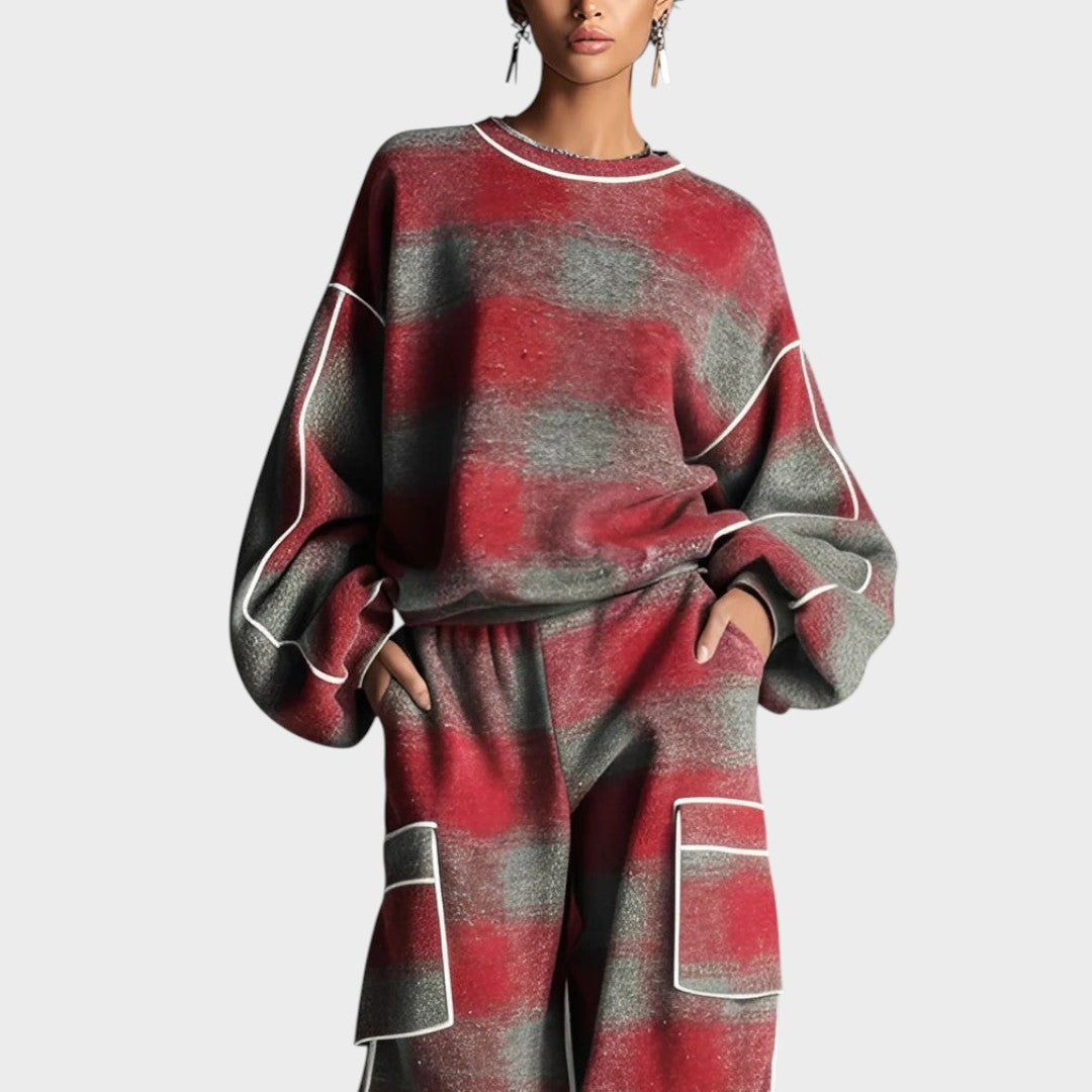 Van Delft Mode® | Jersey- en Broekset met ultiem comfort en flatterende look voor dagelijks en reizen