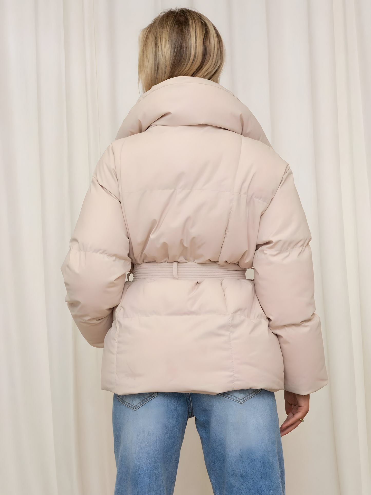 Van Delft Mode® | Elegante Gewatteerde Jas