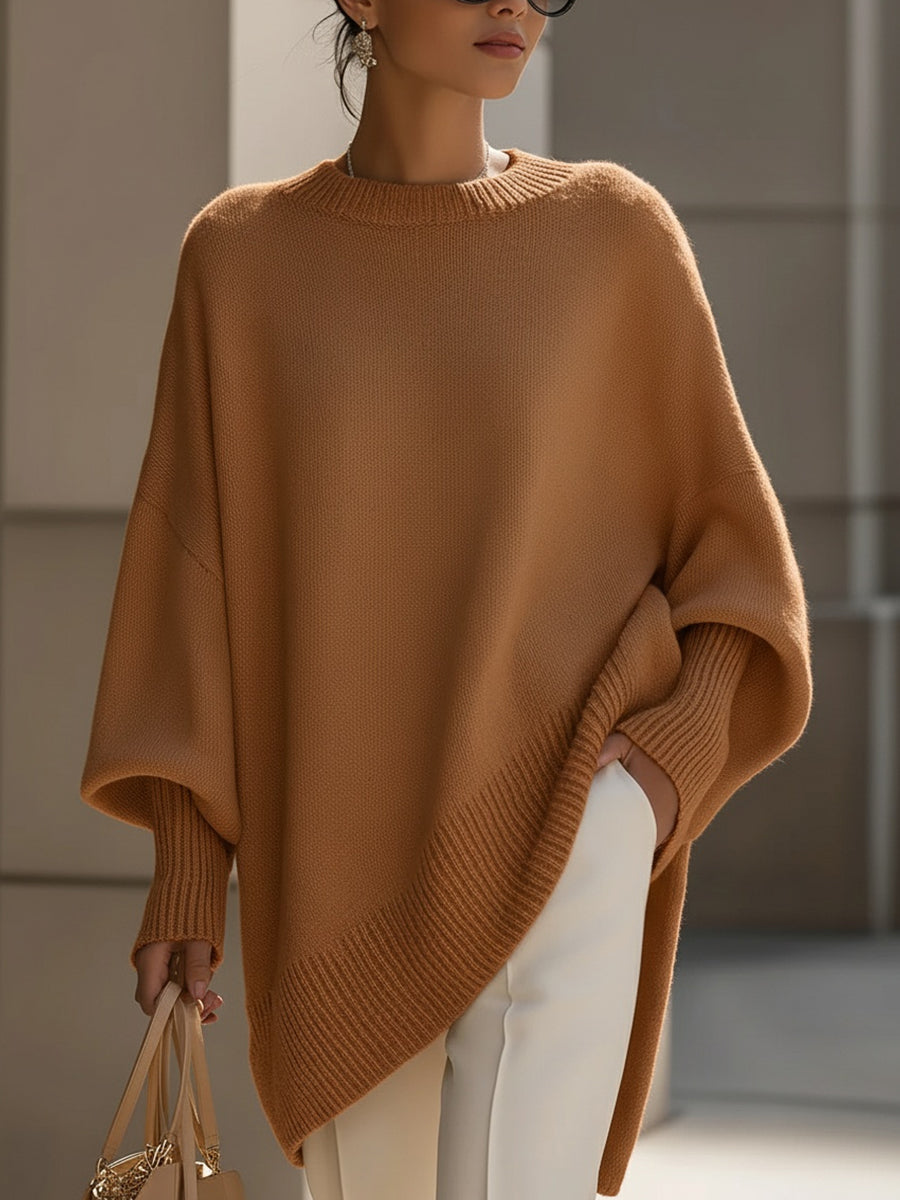 Van Delft Mode® | Oversized Lange Modieuze Trui