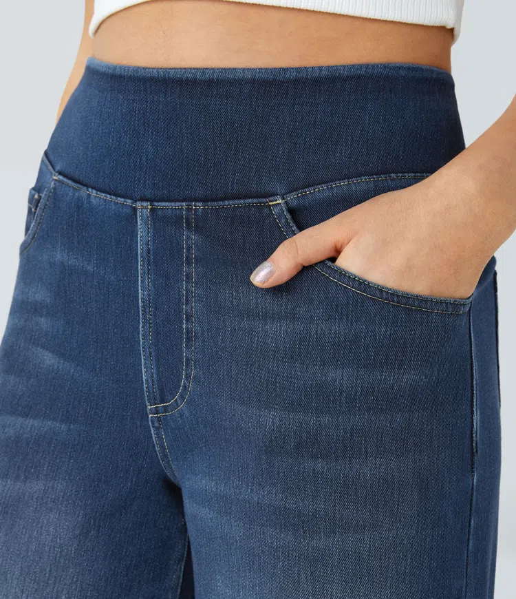 Van Delft Mode® | Comfortabele jeans met hoge taille