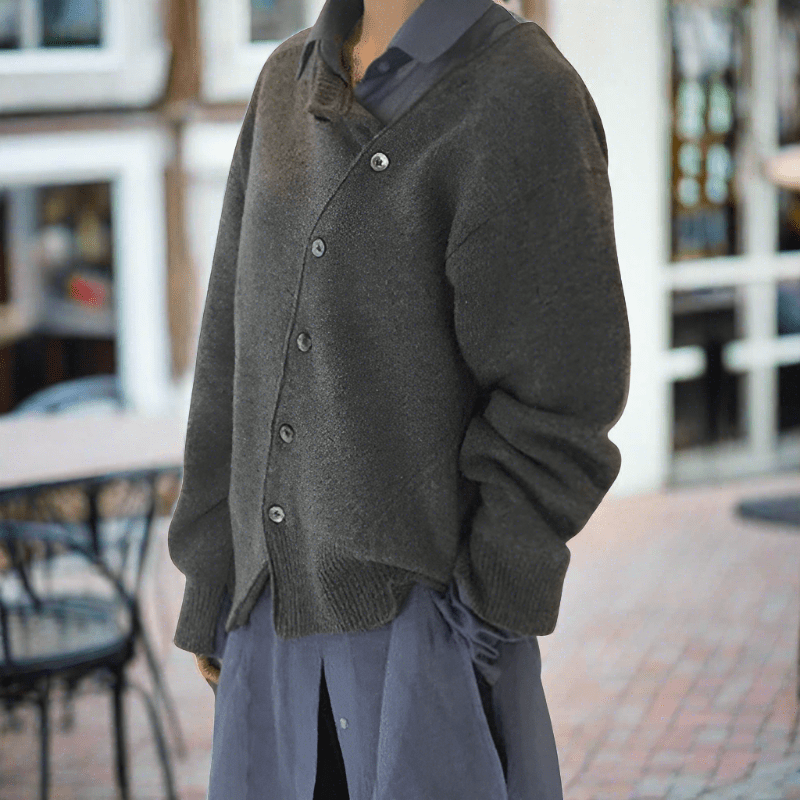 Van Delft Mode® | Cardigan Met Knoopjes