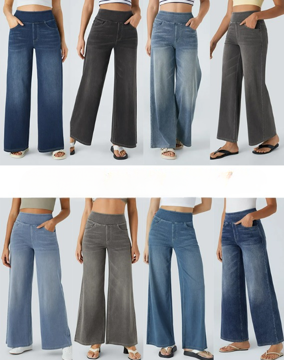 Van Delft Mode® | Comfortabele jeans met hoge taille