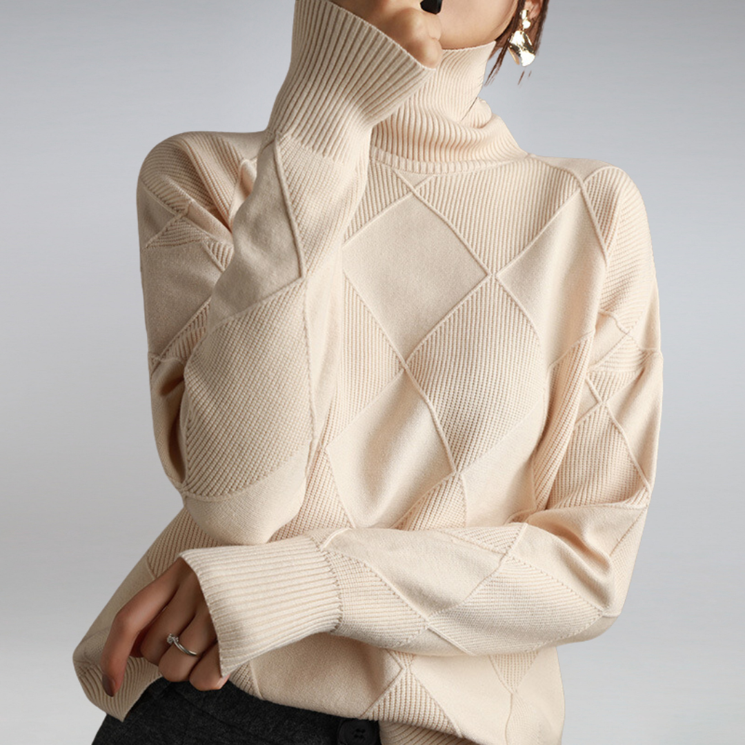 Van Delft Mode® | Trui Met Col
