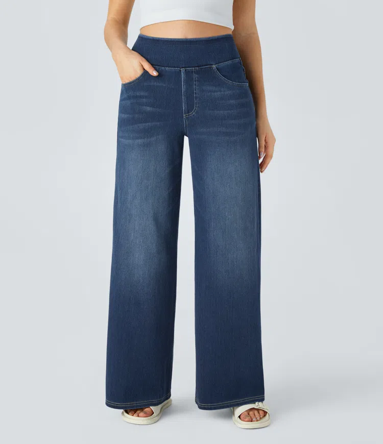 Van Delft Mode® | Comfortabele jeans met hoge taille
