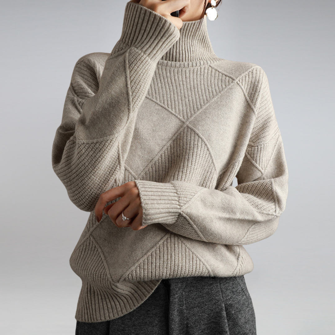 Van Delft Mode® | Trui Met Col