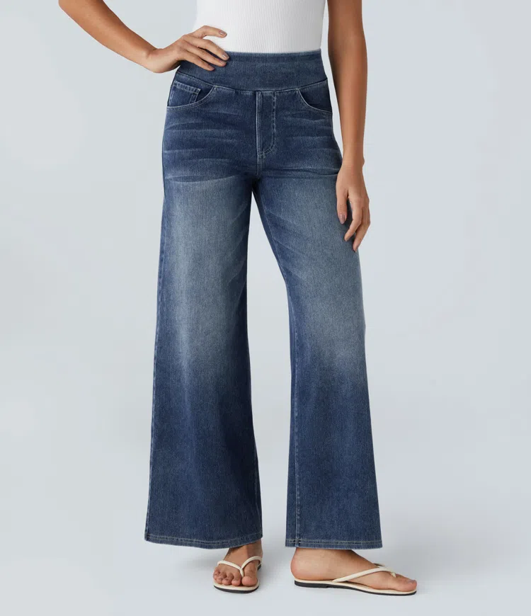 Van Delft Mode® | Comfortabele jeans met hoge taille