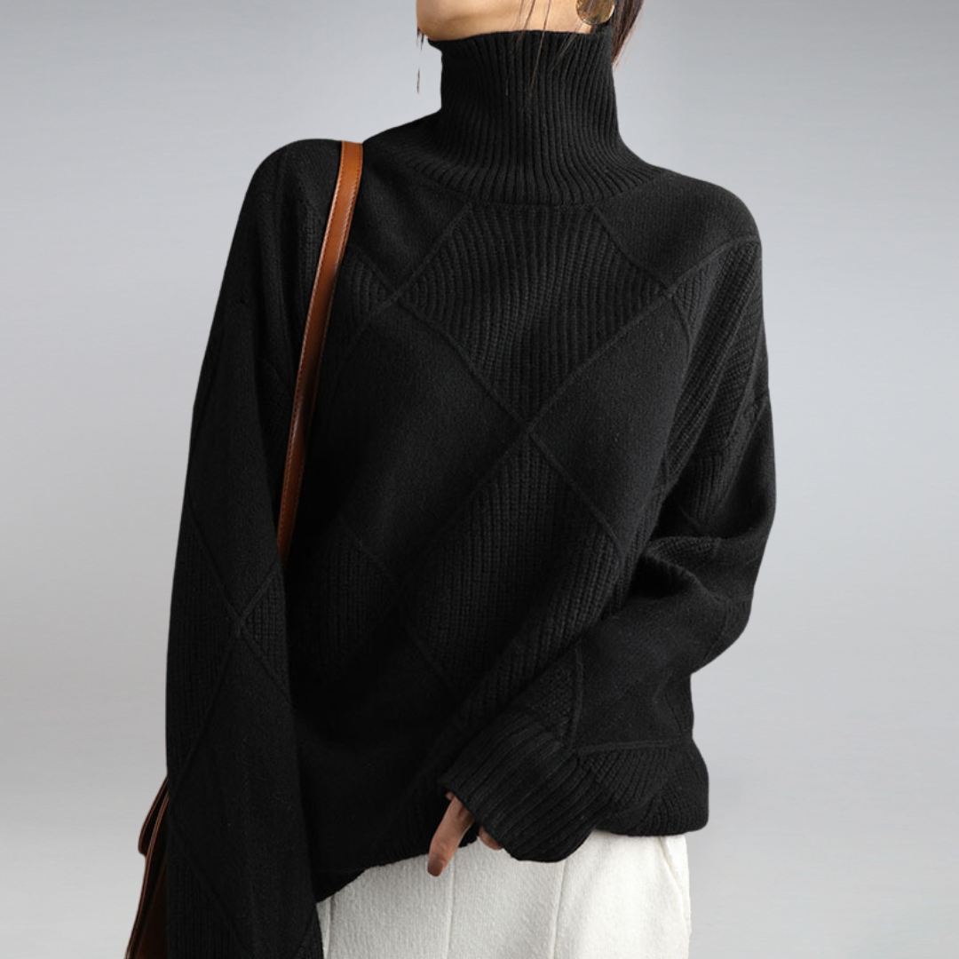 Van Delft Mode® | Trui Met Col