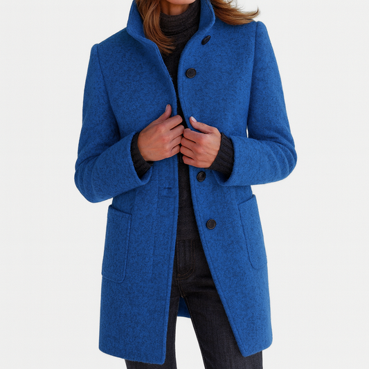 Van Delft Mode® | Damesjas met hoge kraag