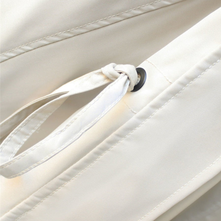 Van Delft Mode® | Moderne Tweekleurige Trenchcoat