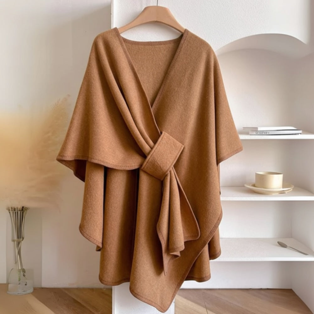 Van Delft Mode® | Comfortabele poncho met franjes (TIJDELIJK 1+1 GRATIS!)