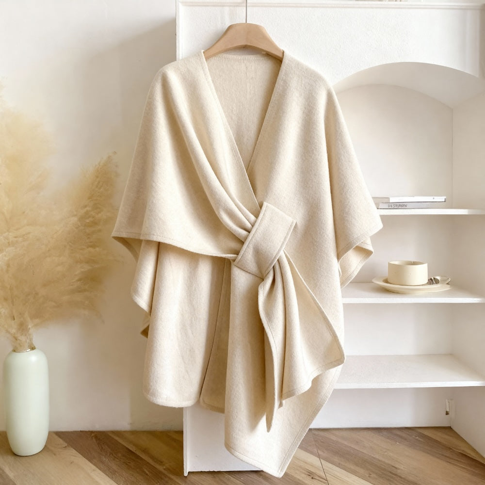 Van Delft Mode® | Comfortabele poncho met franjes (TIJDELIJK 1+1 GRATIS!)