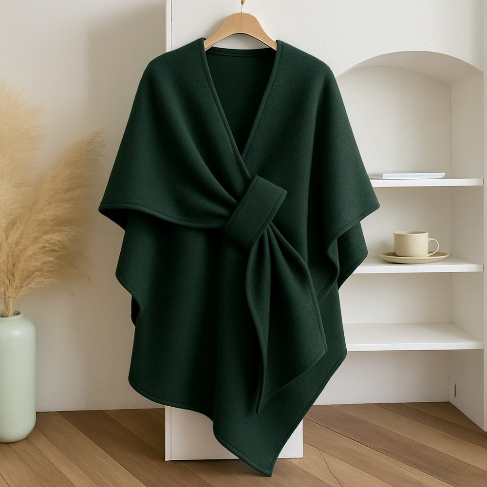 Van Delft Mode® | Comfortabele poncho met franjes (TIJDELIJK 1+1 GRATIS!)