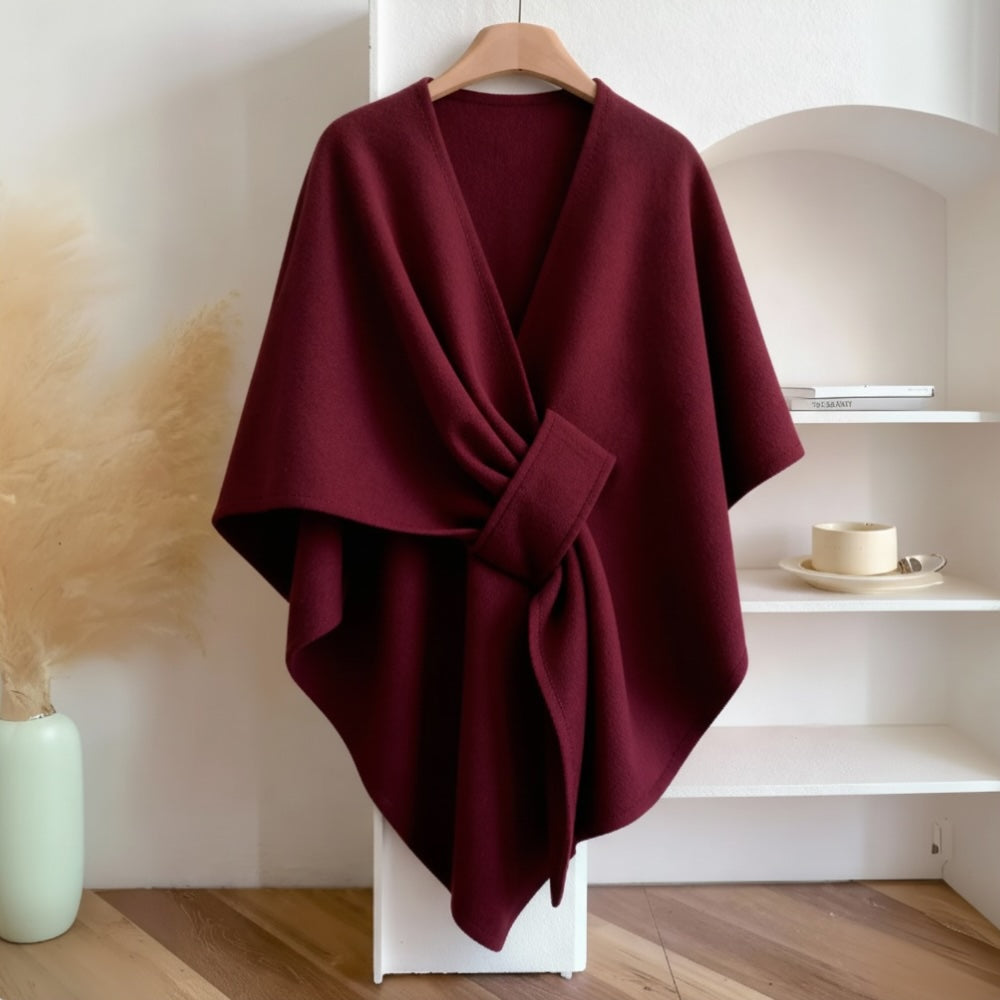 Van Delft Mode® | Comfortabele poncho met franjes (TIJDELIJK 1+1 GRATIS!)