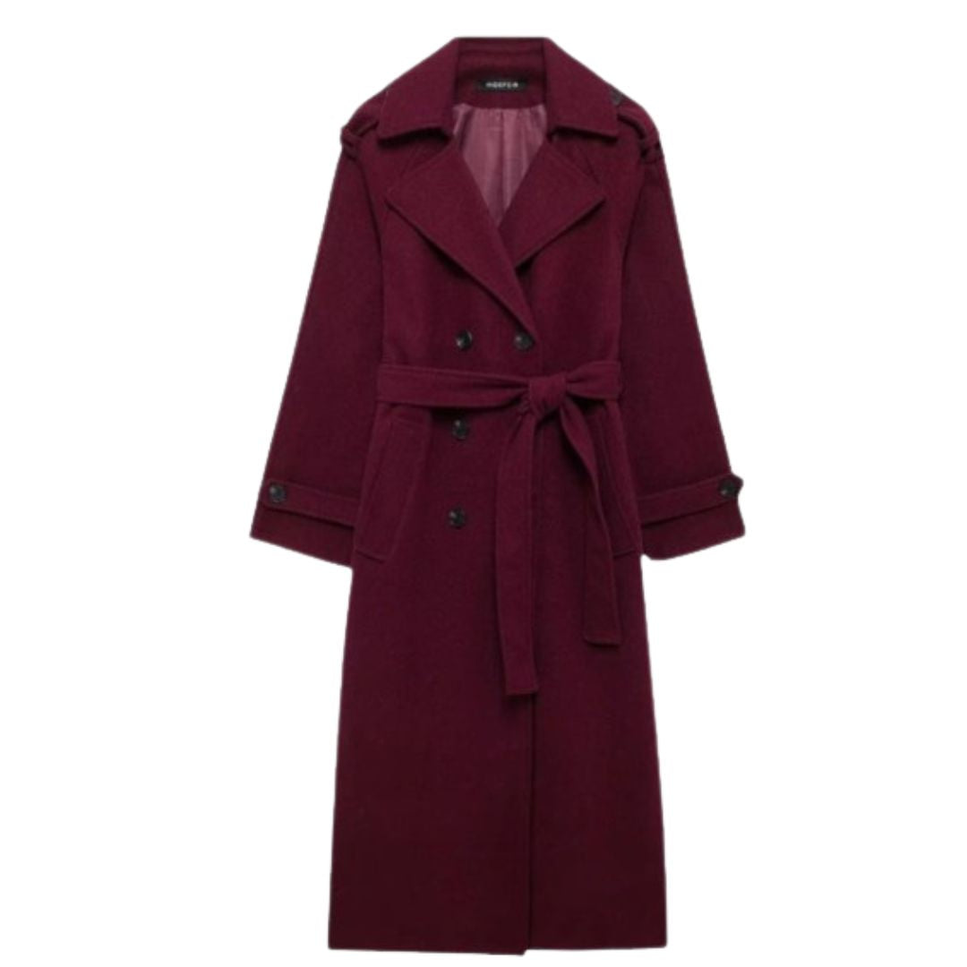 Van Delft Mode® | Classy Burgundy Jas