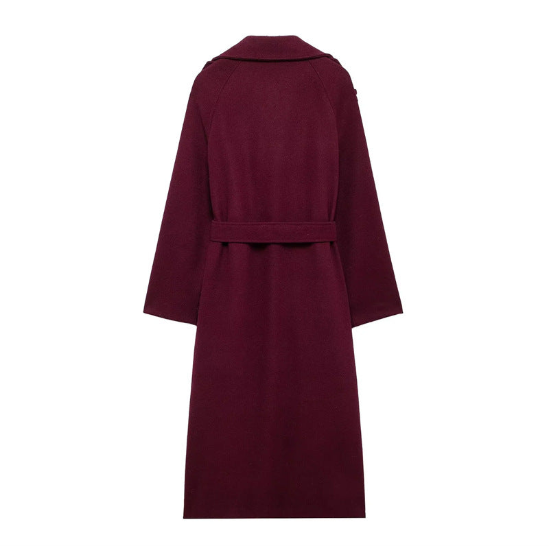 Van Delft Mode® | Classy Burgundy Jas