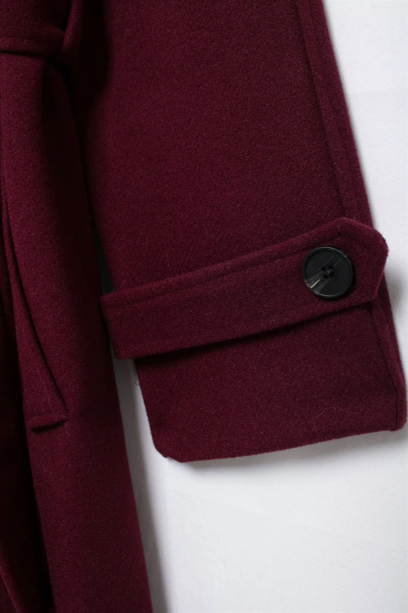 Van Delft Mode® | Classy Burgundy Jas