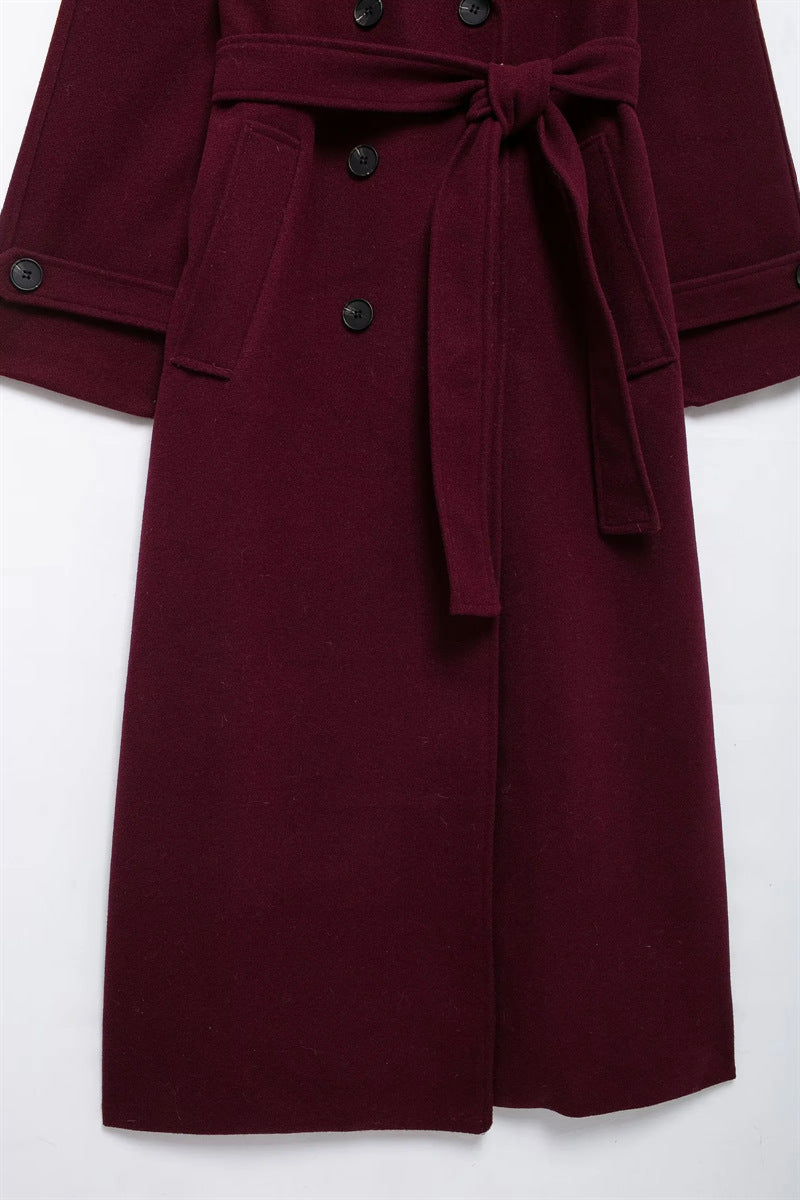 Van Delft Mode® | Classy Burgundy Jas
