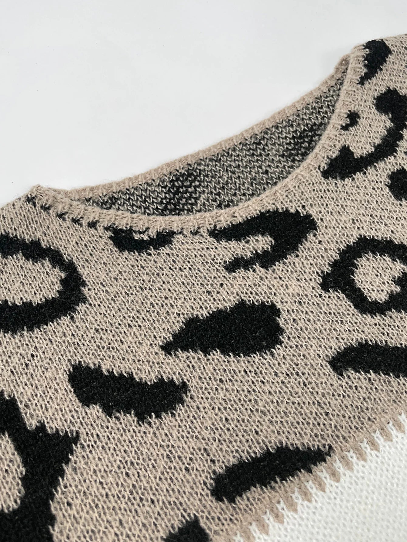 Van Delft Mode® | Trui Met Luipaardprint