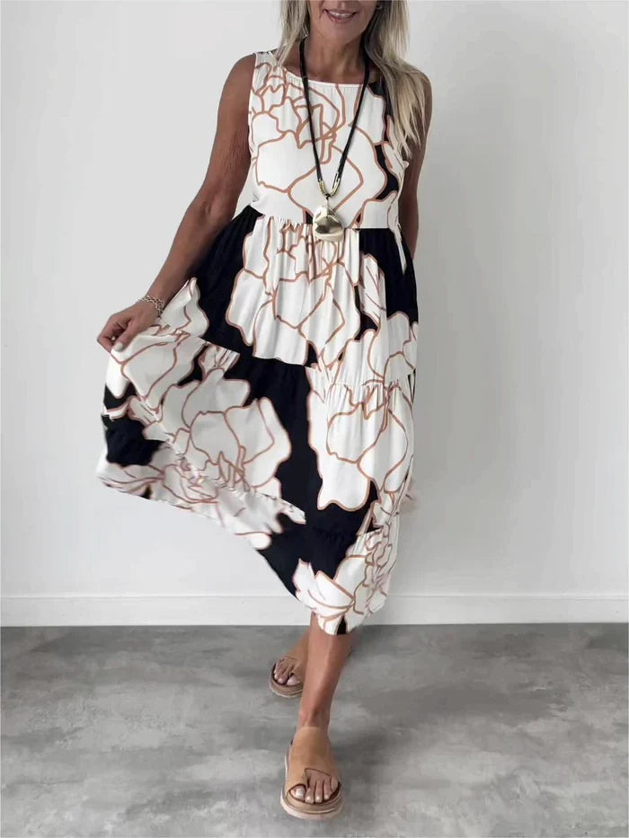 Van Delft Mode®| Comfortabele Bloemenjurk