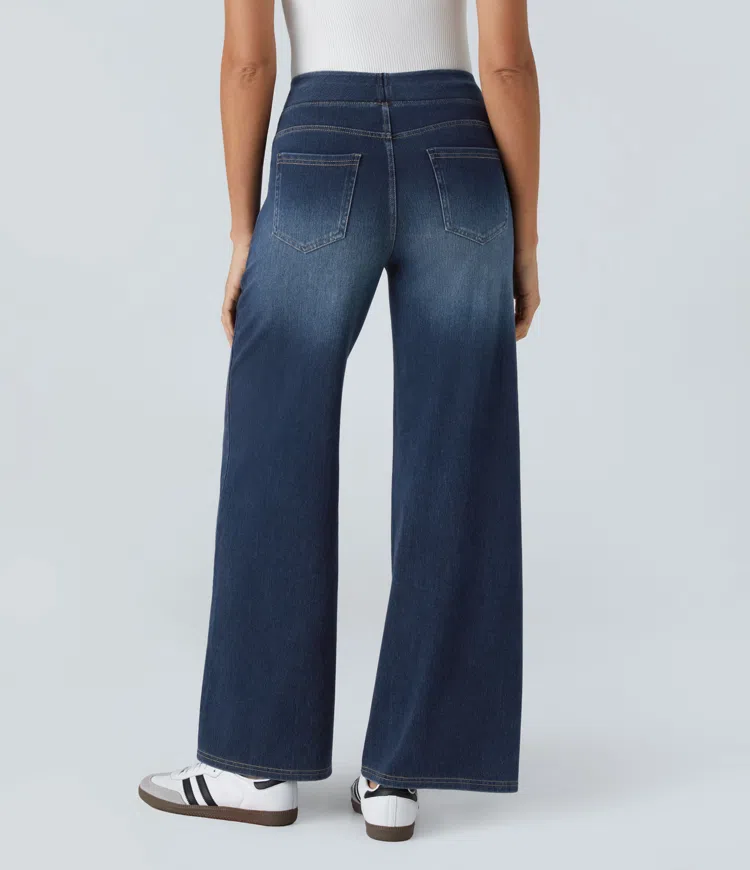 Van Delft Mode® | Comfortabele jeans met hoge taille