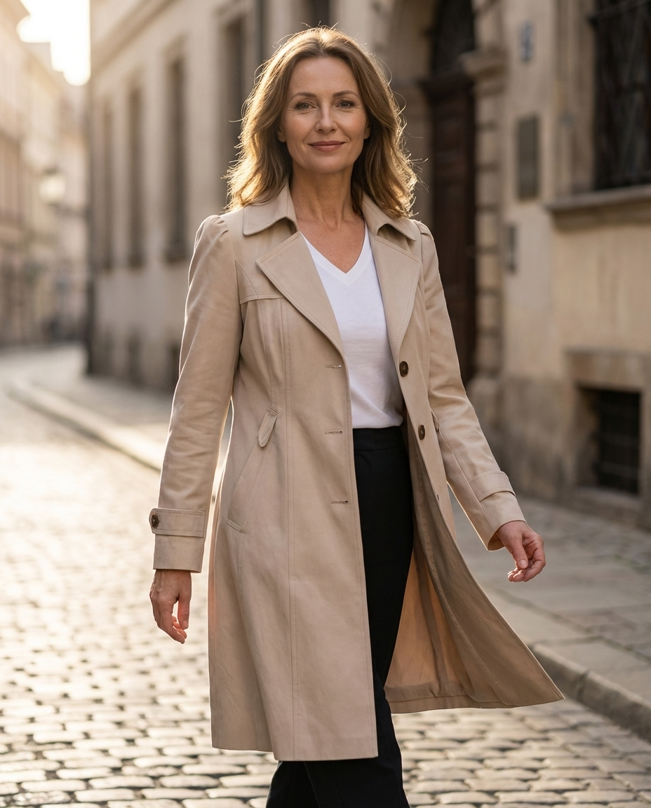 Van Delft Mode® |  Elegante comfortabele zomer jas