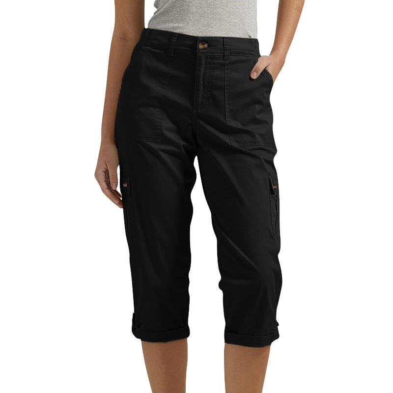 Van Delft Mode®| Capri Broek met Meerdere Zakken en Comfortabele Pasvorm voor Maximale Bewegingsvrijheid